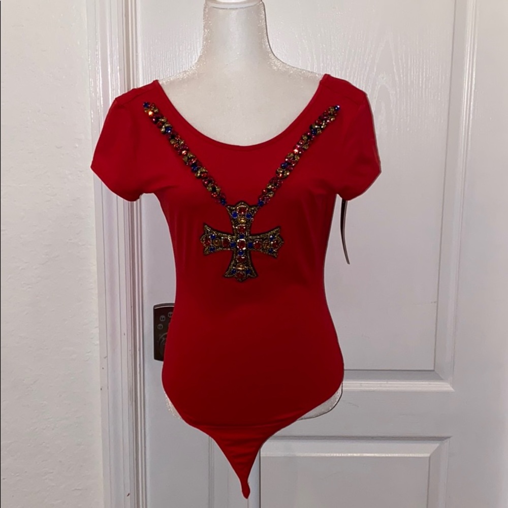 Jeweled bodysuit